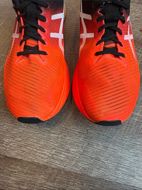 ASICS Men’s Red Orange Black Tokyo Running Sneakers main image 7